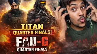 FAUG Domination Titan Quarter Finals Pro Player POV 🔥