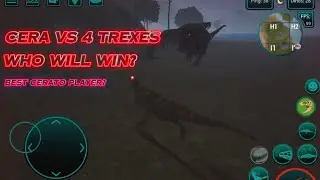 Cerato Player vs 2 Trexes The cursed isle