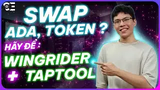 Swap Ada & Token Bằng WingRider + Taptools.
