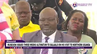 Museveni Issues Three Weeks Ultimatum To Balaalo On His Visit To Northern Uganda