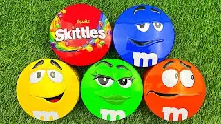 Satisfying video Asmr lollipops candy and chocolate gummy candy unboxing video Asmr.