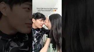 Look at his reaction&hellip;🥹🤣 #couples