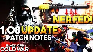 Cold War Update 1.08 Patch Notes: AK-47 Nerf, Milano Buff & MORE! | Black Ops Cold War Season 1