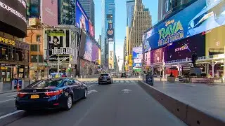New York City 4K | Midtown Manhattan Drive (USA Road Trip)