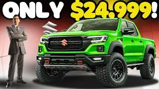 Suzuki Just CRASHED the Truck Market &ndash; The CHEAPEST Pickup EVER Revealed!