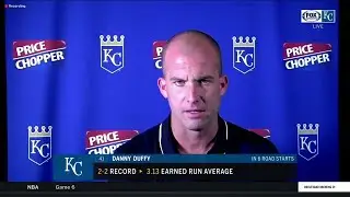 Duffy says battling through fifth against Indians inspired him to 