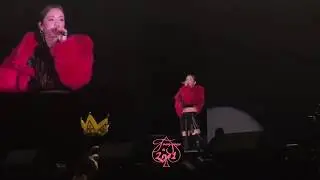 2NE1 Sandara Park Dara guest Performance @ The Great Seungri Tour in Hong Kong