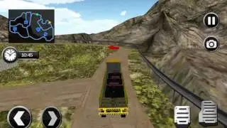 Police Vehicles in Transport Trailer Truck - Off Road Police Truck Transport - E03, Android GamePlay