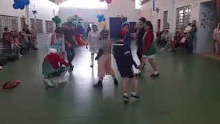 Turma do Chaves Apresentação na Creche Vila Nova Rio Negrinho