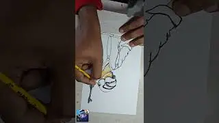 Drawing BGMI / PUBG character || watercolor painting