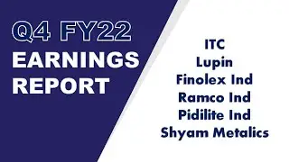 Finolex Industries | ITC | Ramco Industries | Pidilite | Shyam Metalics | Lupin Q4 results 2022