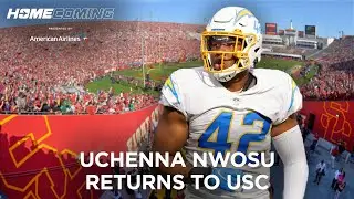 Homecoming: Uchenna Nwosu Relives Sacking Josh Rosen in College | LA Chargers