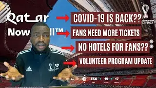 FIFA WORLD CUP TICKETS + ACCOMMODATION +VOLUNTEER PRGRAM UPDATE