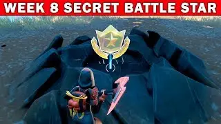 WEEK 8 SECRET BATTLE STAR LOCATION GUIDE SEASON 10 - Secret Battle Star Week 8 Season X