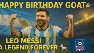 A  Tribute to the legend ❤ LIONEL MESSI 🐐. HAPPY BIRTHDAY🎂 ❤