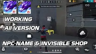 NEW UPDATE ‼️ CONFIG NPC NAME & INVISIBLE SHOP | FF/MAX WORKING All VERSION|