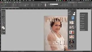 Magazine Export for Print & Email: Contemporary Portrait (InDesign Template Tutorial)