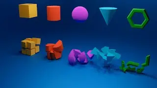 Break Things -3D Geometry Physics Simulation | Relax Pals