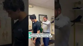 Specialized Decompression #professionaltreatment #chiropracticadjustment #lowerbackpain #fypシ゚viral