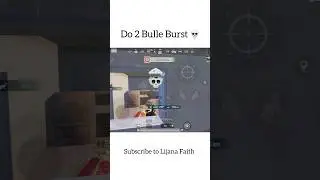 Do 2 Bullets Burst is Bgmi #youtubeshorts #ytshorts #shorts