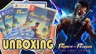 Распаковка Prince of Persia: The Lost Crown (PS4/PS5/Switch/Xbox One/XSX)