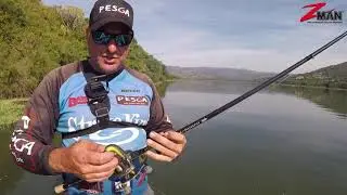 Punching heavy cover with the Z-Man Giant TRD lunker bass!