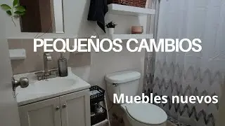 TRANSFORMACI&Oacute;N DE BA&Ntilde;O PEQUE&Ntilde;O / MUEBLE NUEVO/  CASA INFONAVIT