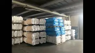 50kg Rice Flour PP Woven Bag White 600D - 1500D 40cm - 100cm Width