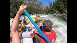 Summer Rafting: Madison River, Beartrap Canyon in the 