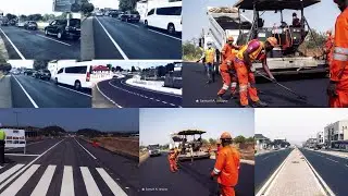 East Legon Hills Road Modern Asphalting Almost Done - See Quality Roads