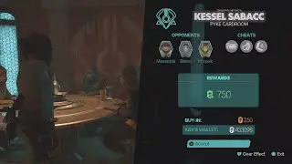 Star Wars Outlaws - Kessel Sabacc Sunday: Pyke Cardroom (Syndicate, Akiva, Myrra)