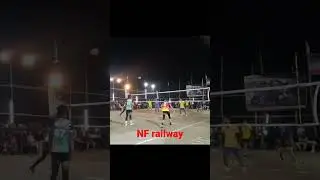 NF railway power ful shorts by ariful⚡💥 volleyball spike🔥💥#viral #NF Railway