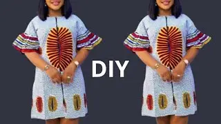 COMMENT COUDRE UNE ROBE SIMPLE D'&Eacute;T&Eacute; // Robe Avec Fermeture // TUTORIEL FACILE POUR DEBUTANTS