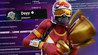 Trying Deyy's Controller Settings🎮 #fortnite #shorts