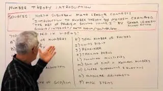 Введение в теорию чисел