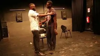Wilson Sobze et Ibrahim Koma se battent sur scene