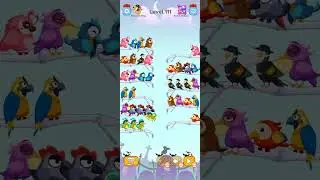 Bird Sort Color Gameplay Walkthrough All Levels #BirdSortColor