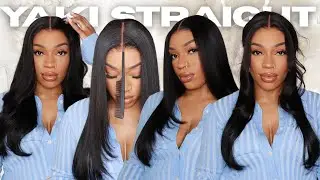 New Upgraded Perfect Fit Cap 🔥 NATURAL Pre Everything Yaki Straight Wig | AMAZON Unice Hair 