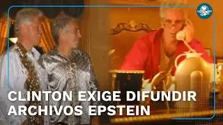Caso Epstein: Clinton pide a Trump publicar todos los el material del caso