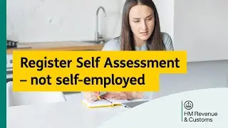How do I register online for Self Assessment if I'm not self-employed?
