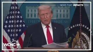 President Trump reflects on first year of second term