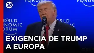 🚨 DISCURSO DE TRUMP | TRATO INJUSTO | La fuerte crítica a la Unión Europea y la OTAN