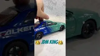 Did this JDM King🚗Broke the Internet???🔥Nissan Skyline GTR R34 🔥 #diecast #garagebytilour
