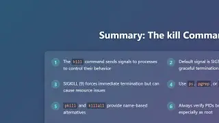 🔥 Linux Kill Command Tutorial: Terminate Processes Like a Pro!