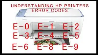 Decoding HP Error Er-0 Er-1 Er-2 Er-3 Er-4 Er-5 Er-6 Er-8 Er-9