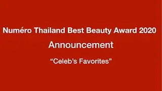 Num&eacute;ro Thailand Best Beauty Awards 2020 