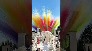 Artificii de zi | Artificii.md #artificii #wedding #fireworks #nunta