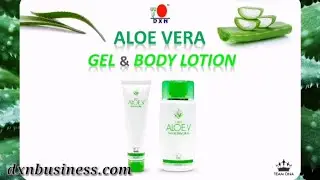 Dxn Aloe Vera Gel & Body Lotion PPT Video in English
