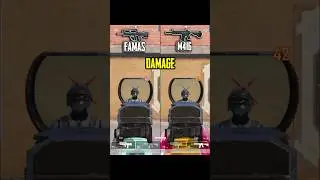 Damage Test : M416 vs FAMAS🤯 #pubgmobile #bgmi #pubg