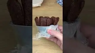Goloso e poco calorico, il nostro tortino fit &egrave; spaziale #asmr #shorts